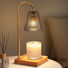 Black and Gold Candle Warmer Lamp with Timer Dimmer,Birthday Gifts for Women Mom,House Warming Gifts New Home Room Decor