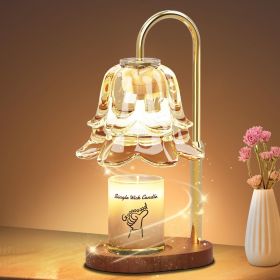 Candle Warmer Lamp with Timer, Upgraded Dimmable Wax Melts Warmer for Jar Candles, Height Adjustable Candle Lamp, Birthday Gifts for Women Mom