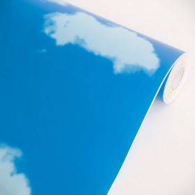 Clear sky - Self-Adhesive Printed Window Film Home Decor(Sample)