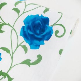 Blue Enchantress - Self-Adhesive Printed Window Film Home Decor(Sample)