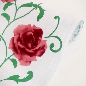 Love of Rose - Self-Adhesive Printed Window Film Home Decor(Sample)