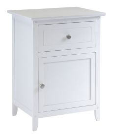 Night Stand Accent Table with Drawer